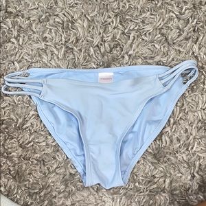 Baby blue bikini bottoms